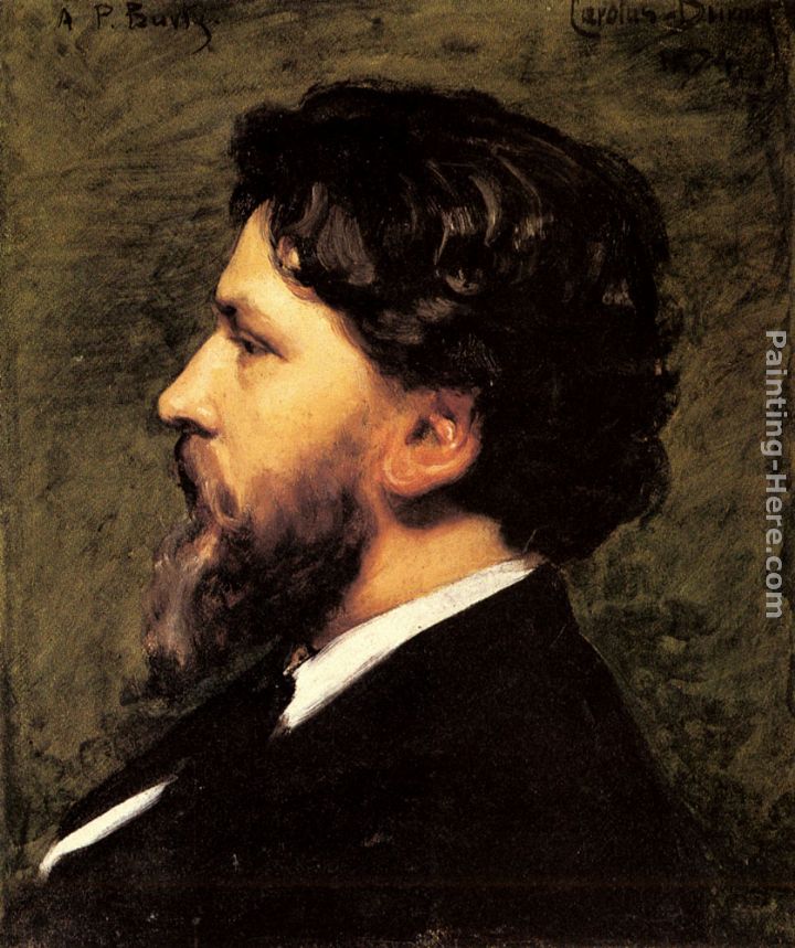 A Portrait of Philippe Burty painting - Charles Auguste Emile Durand A Portrait of Philippe Burty art painting